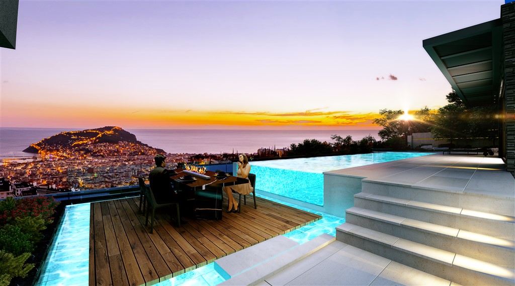 Alanya Panoramic Sea View Unique Exculusive Villas image