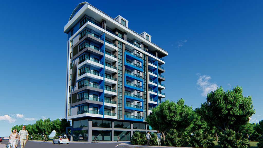 Comfort class project in Mahmutlar, Alanya image