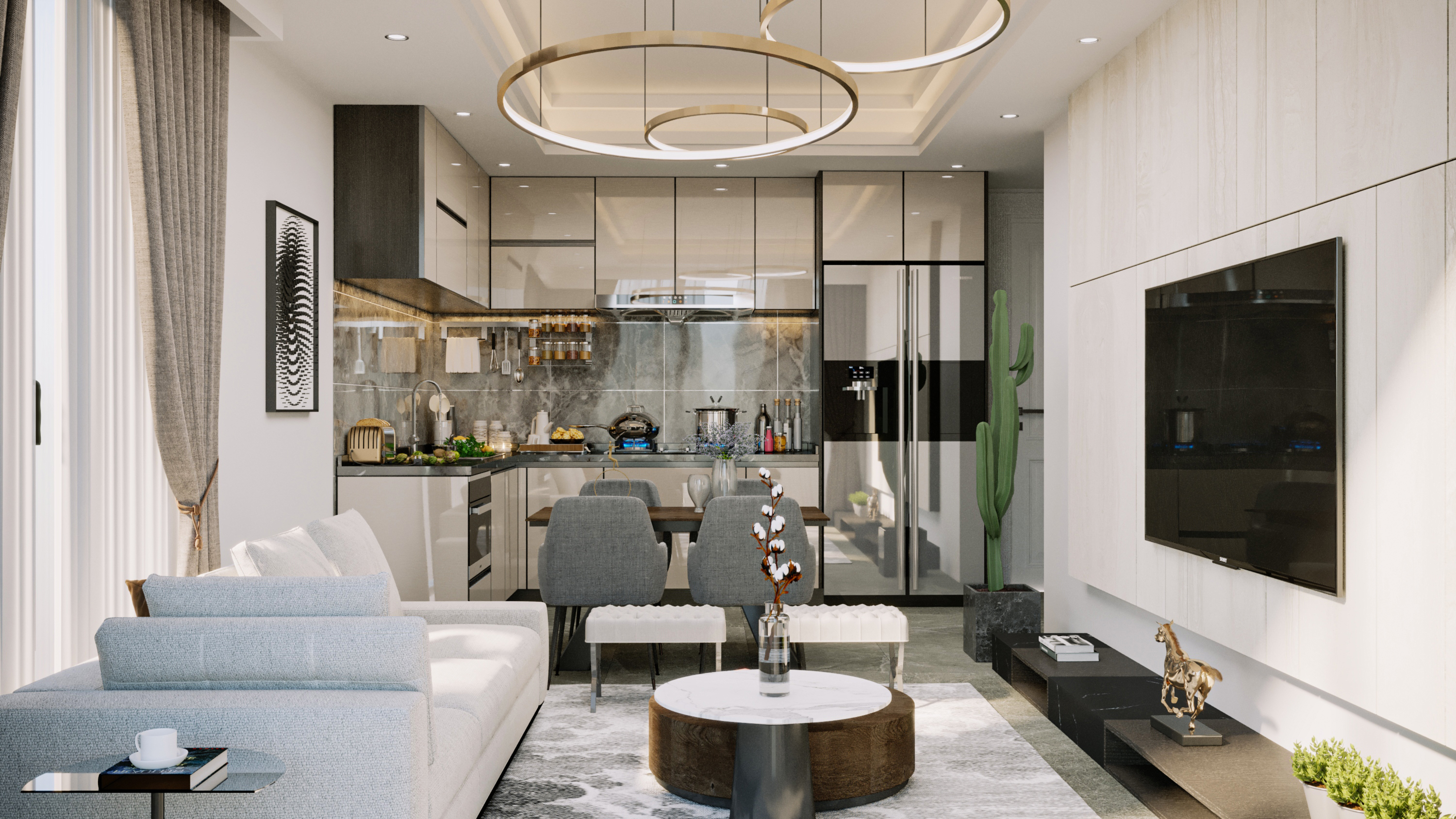 Alanya Kargicak apartments in an elite residential complex image