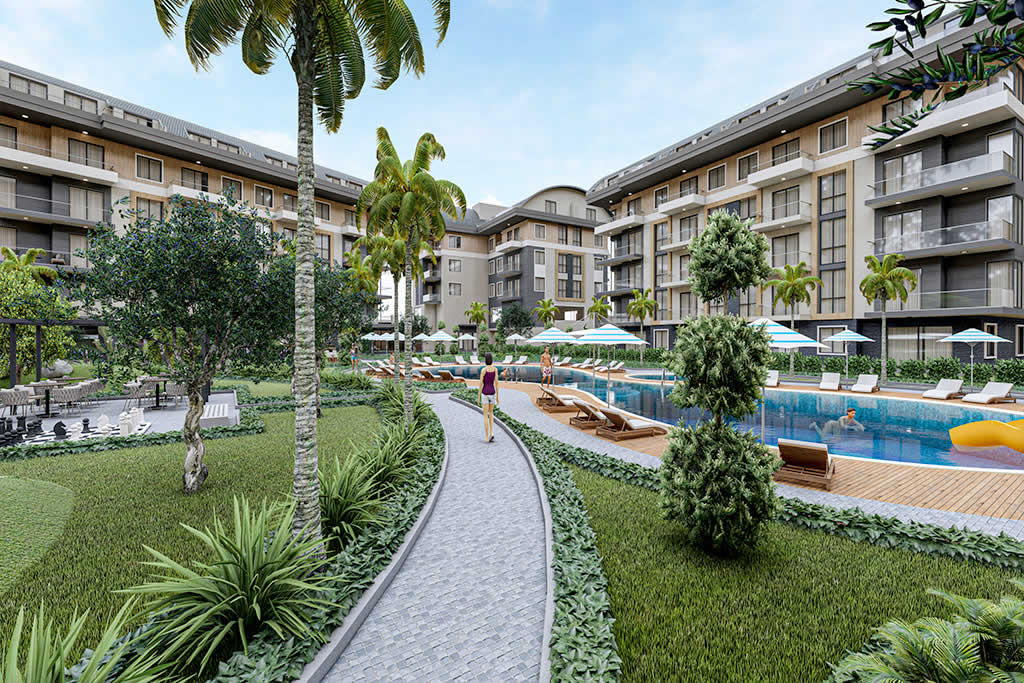 Alanya Oba Luxury apartments image