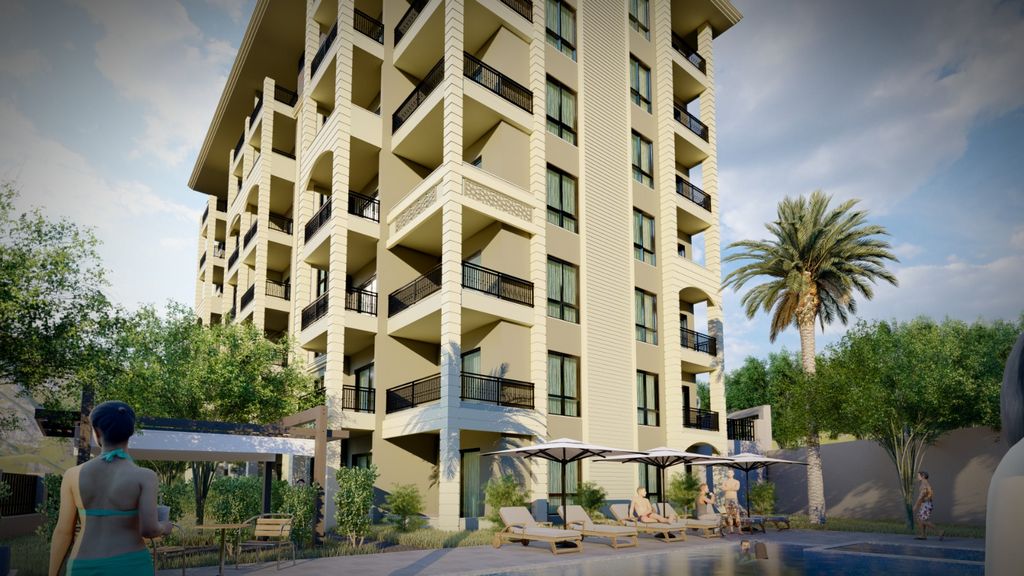 Alanya Mahmutlar apartments with sea and mountain views image