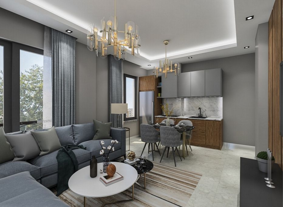 Alanya Mahmutlar apartments from the developer image