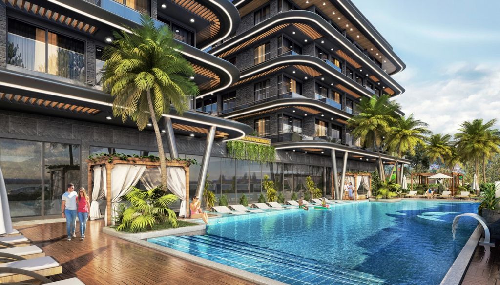 Prestigious project in the central area of Alanya image