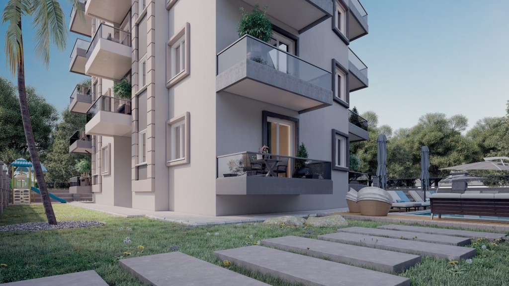 Cozy apartments in Alanya, Mahmutlar image