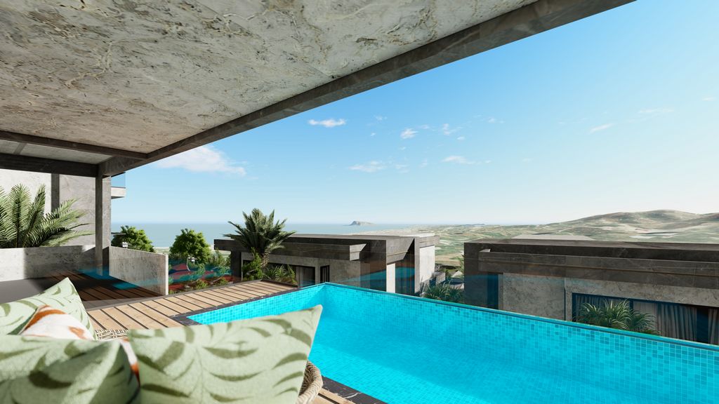 Modern villas with panoramic views in Alanya - Kargicak image
