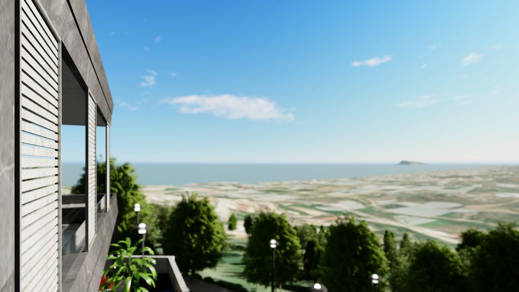 Modern villas with panoramic views in Alanya - Kargicak image