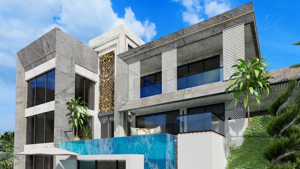 Modern villas with panoramic views in Alanya - Kargicak image