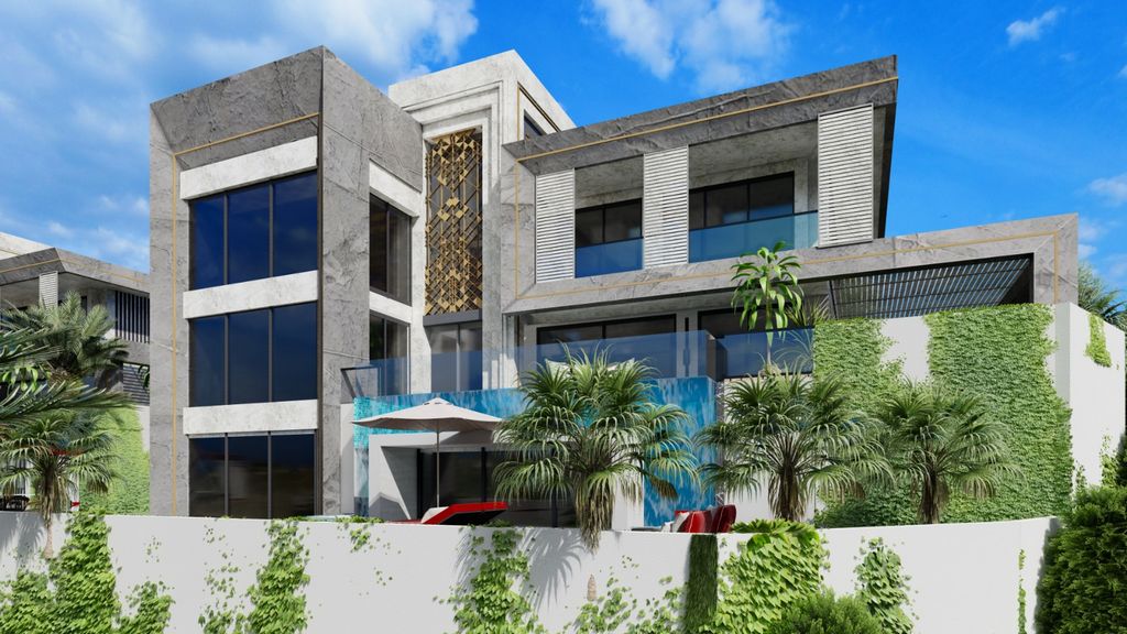 Modern villas with panoramic views in Alanya - Kargicak image