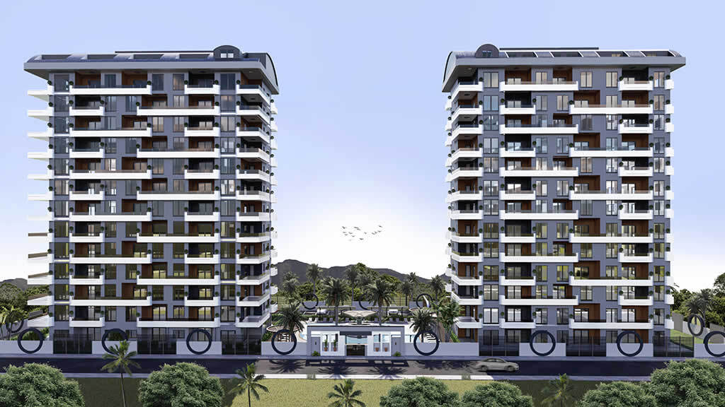 Modern residential complex in Alanya - Mahmutlar image