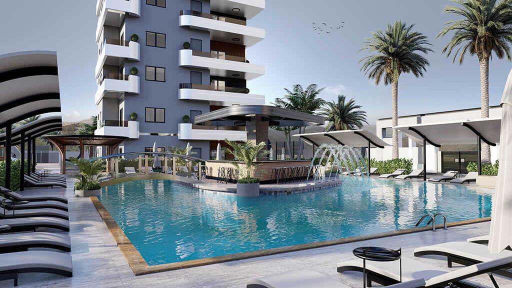 Modern residential complex in Alanya - Mahmutlar image