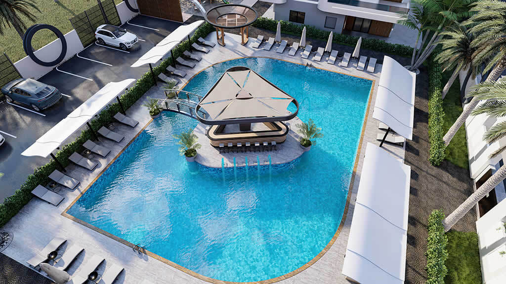 Modern residential complex in Alanya - Mahmutlar image