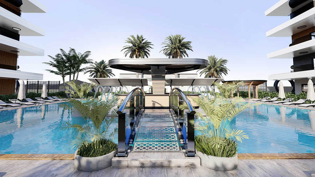 Modern residential complex in Alanya - Mahmutlar image