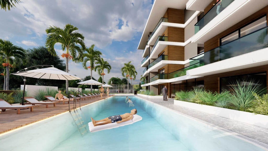 Residential complex near the sea in Alanya Mahmutlar image