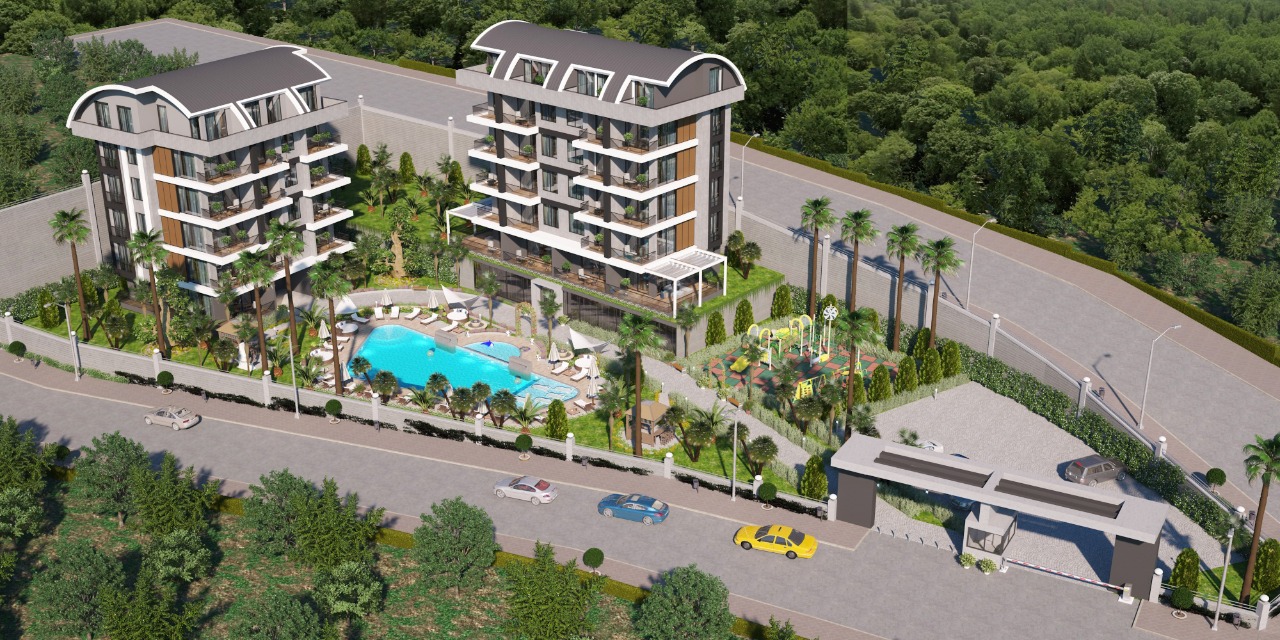 Apartments in the picturesque area of ​​Kargicak image