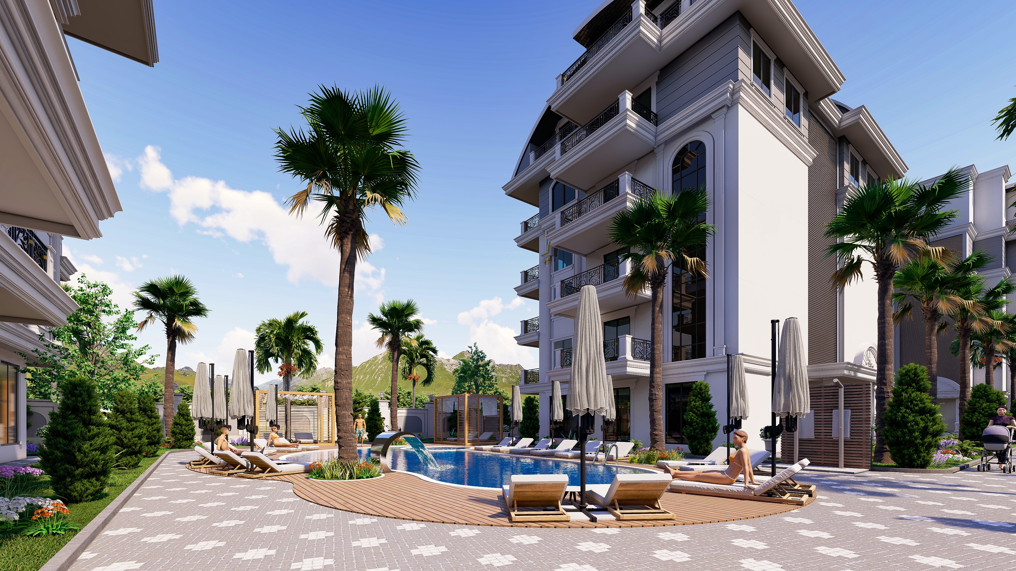 Luxury complex for residence permit image