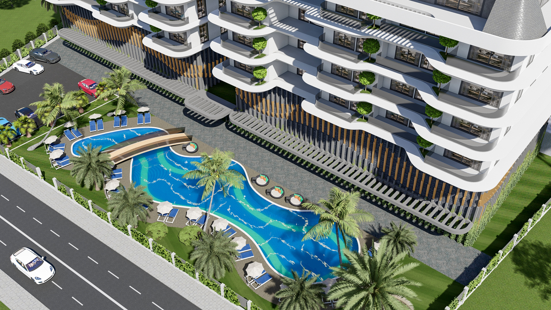 Luxury complex in Gazipasa image